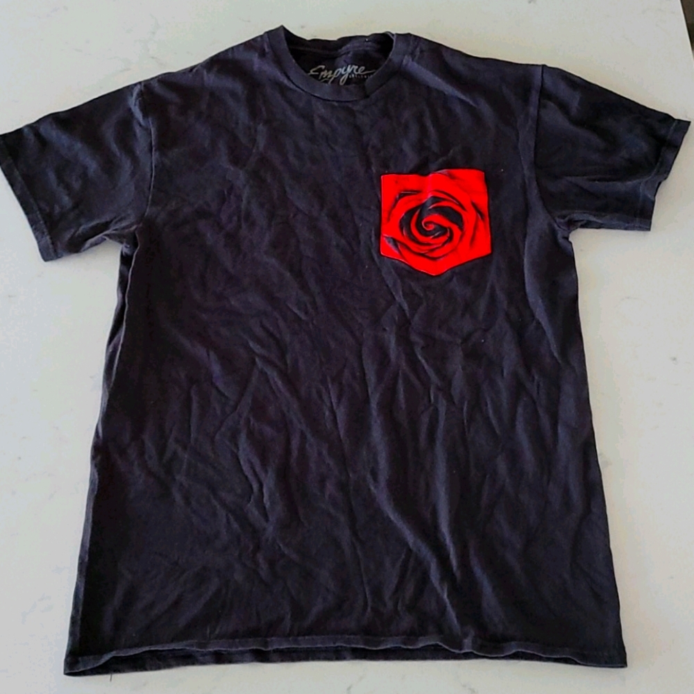 Empyre graphic design black t-shift